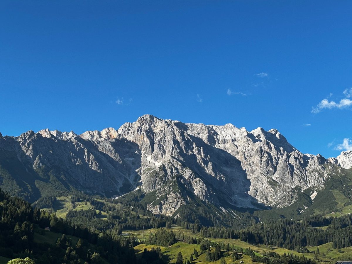 Hochkönig und Steinernes Meer im Sommer