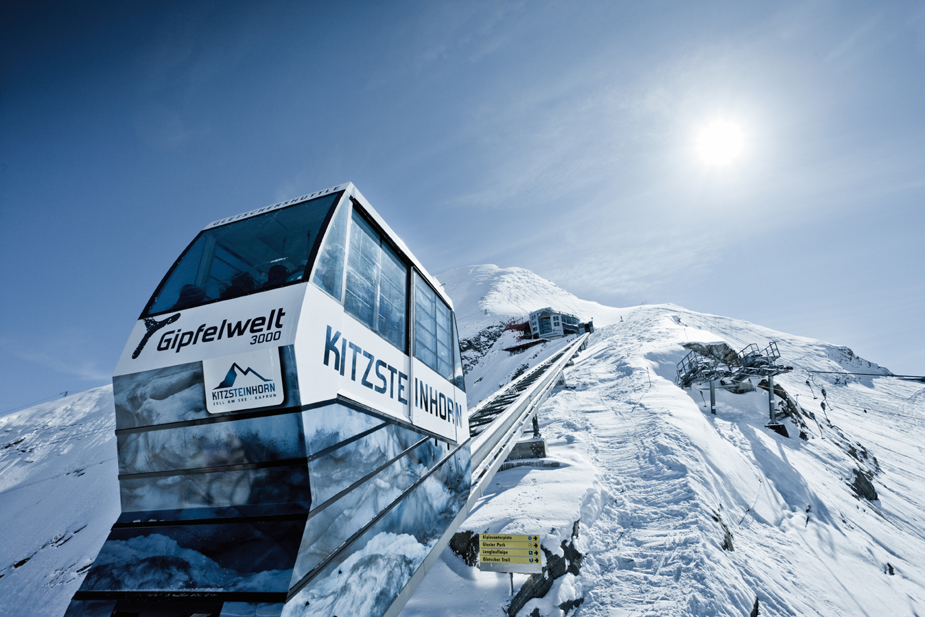 Gletscherskigebiet Kitzsteinhorn Kaprun